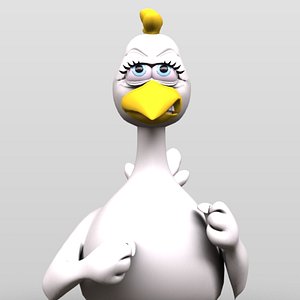Duck Cartoon Character