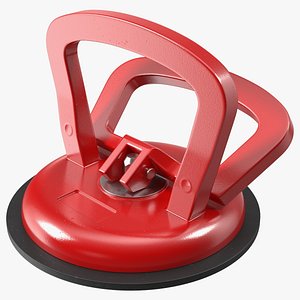 Mechanical Suction Cup Red