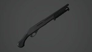remington tac-14 shotgun 3D