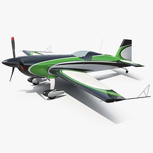 3D aerobatic monoplane aircraft air