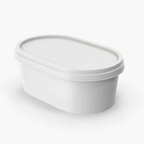 Plastic Food Container 3D model