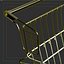 shopping trolley 3d model