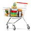shopping trolley 3d model
