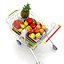 shopping trolley 3d model