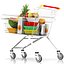 shopping trolley 3d model
