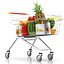 shopping trolley 3d model