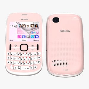 Nokia Asha 201 Pink