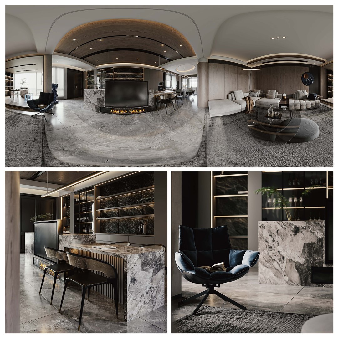modelo 3d Modern Interior - TurboSquid 1947840