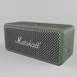 3D model Marshall Portable Speaker Emberton  Forest