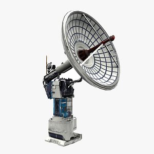 3d model futuristic dish