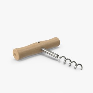 Wooden Corkscrew