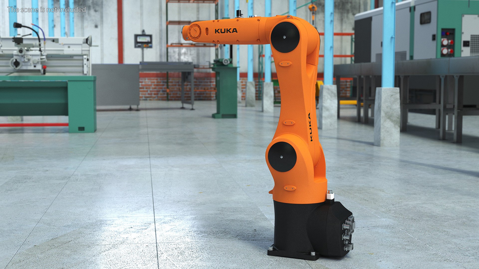 Compact Robot Arm Kuka KR 6 R900 3D Model - TurboSquid 2152175
