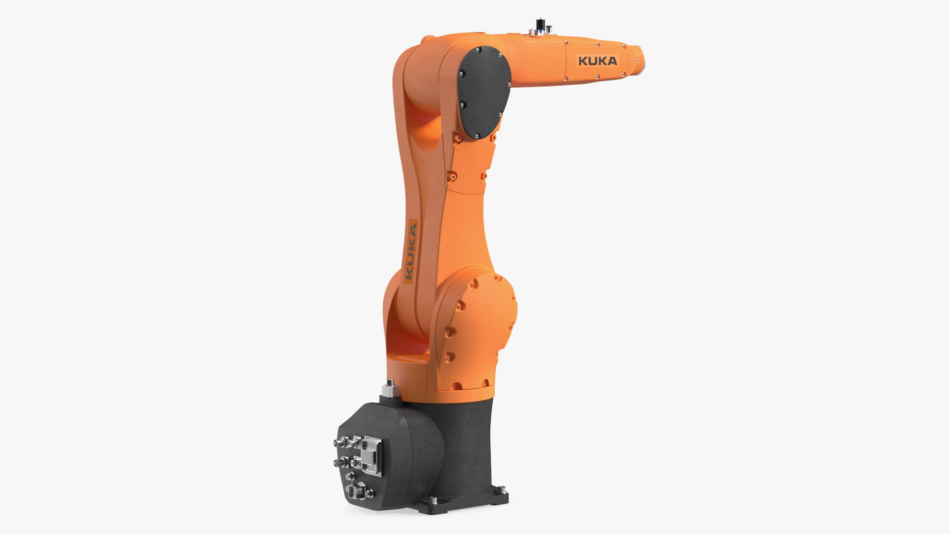 Compact Robot Arm Kuka KR 6 R900 3D model preview