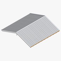 Timber Gable Roof with SIP Panels - Complete Construction Detail - SKP