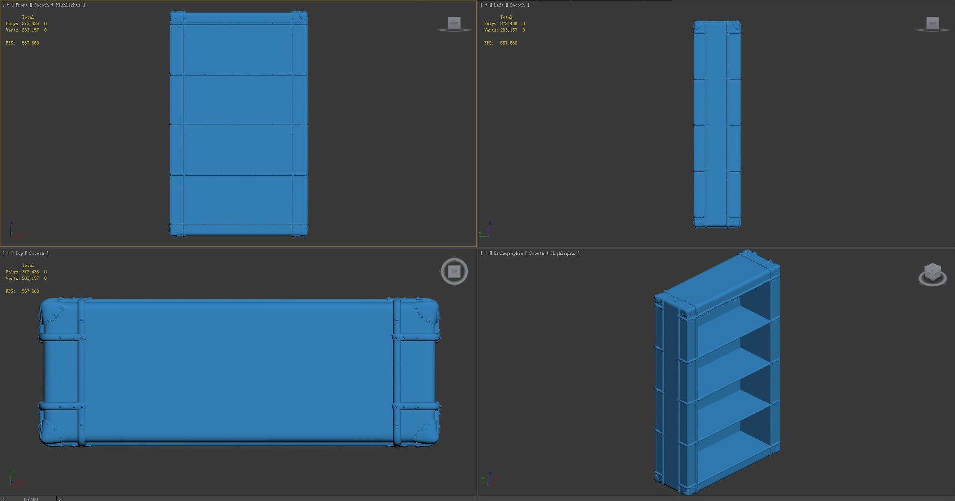 Richards -trunk-single-shelving Obj
