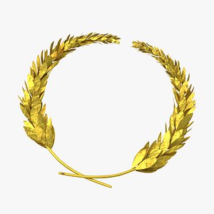 laurel leaves 3D model