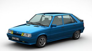 3D Renault 11 Turbo