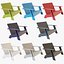 Loll Designs Adirondack Bench 3D Model