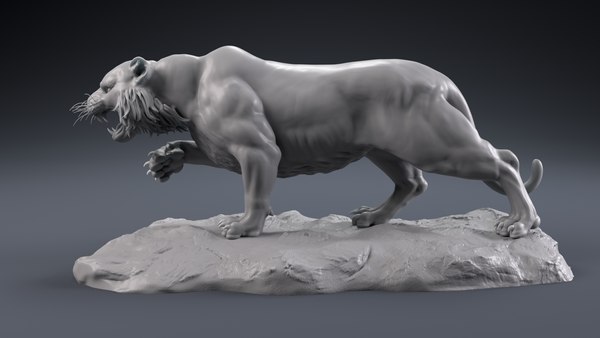 3D Tiger Model model