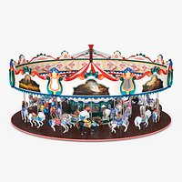 Amusement Park Carousel