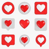 Like Hearts Set