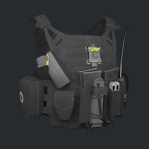 3D Police Tactical Gear