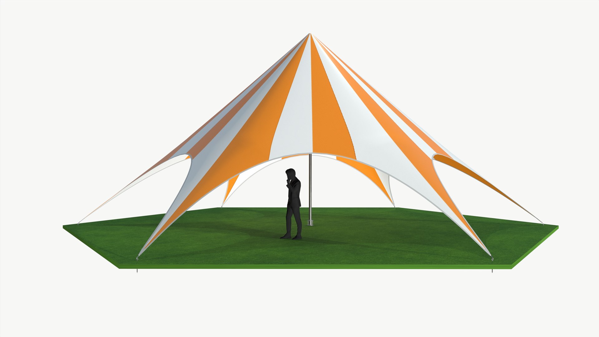 Star Tent 3D Model - TurboSquid 2220745