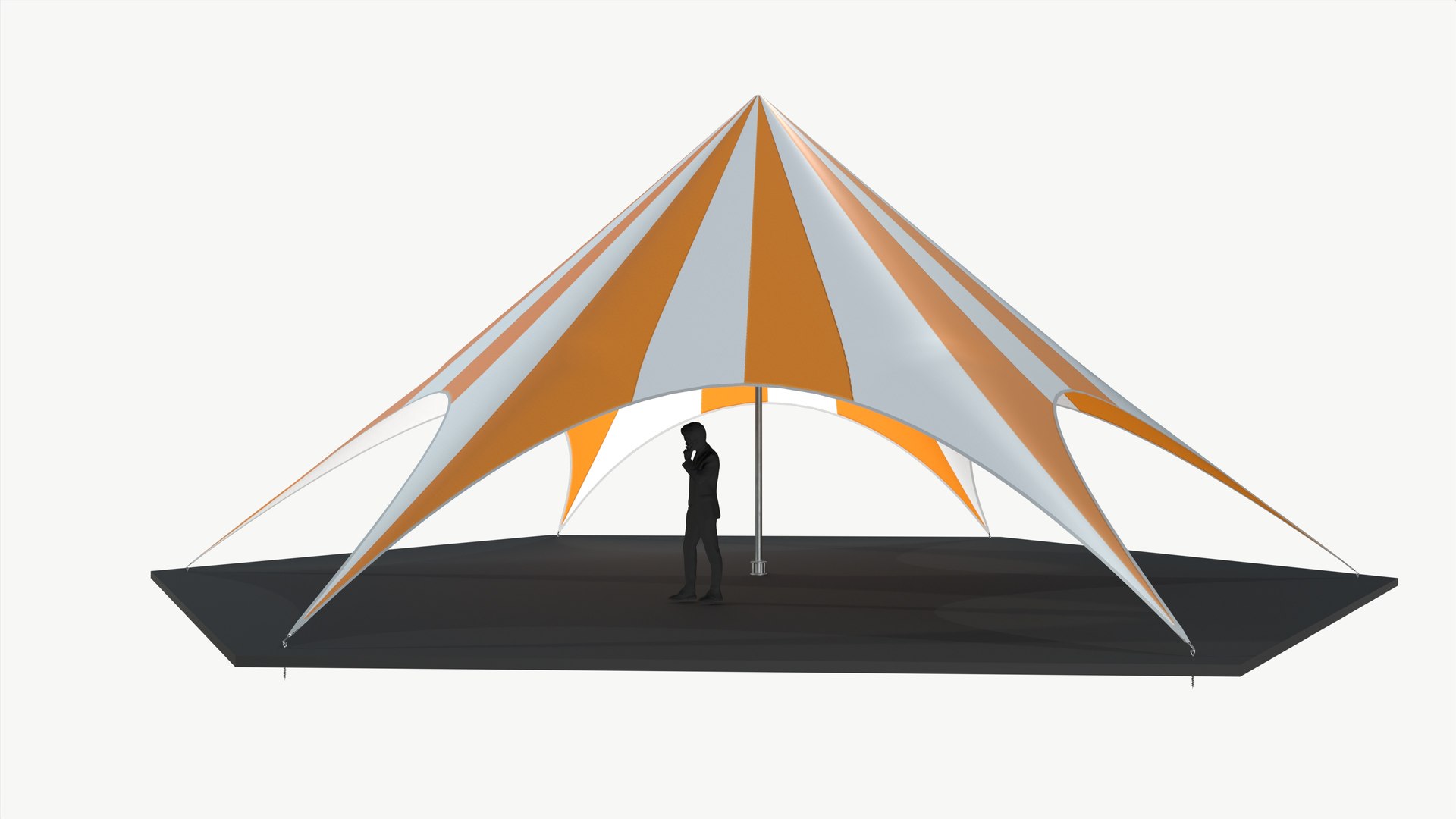 Star Tent 3D Model - TurboSquid 2220745