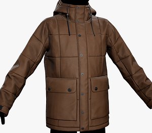 Brown Winter Jacket Style 1
