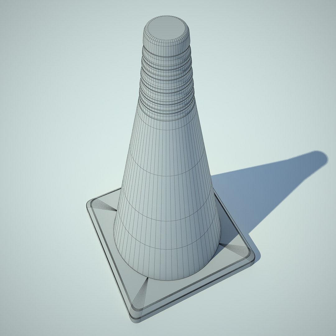 3d Road Cone