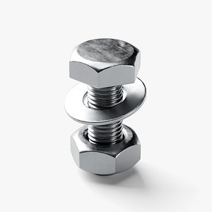 Bolt Washer and Nut PBR