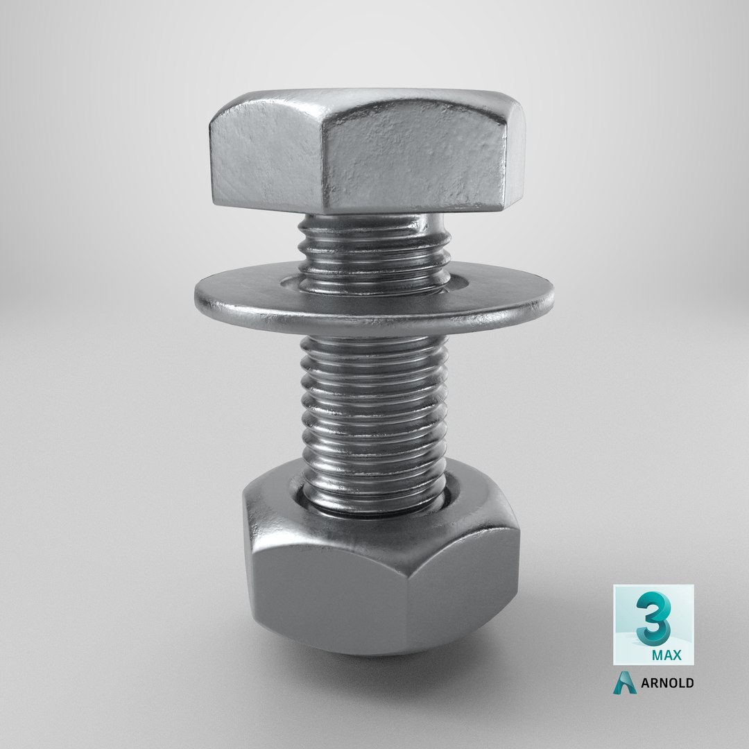 3D model Bolt Washer and Nut PBR https://p.turbosquid.com/ts-thumb/47/DmVlkY/9Q/stemcell_max_arnold_render/png/1775576457/1920x1080/fit_q87/5b3db10dfd3d8ac0760002e303702fdc3e1d94f3/stemcell_max_arnold_render.jpg