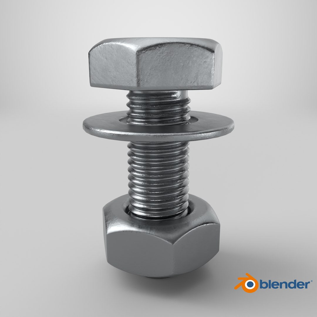 3D model Bolt Washer and Nut PBR https://p.turbosquid.com/ts-thumb/47/DmVlkY/su/stemcell_blender_cycles_render/png/1775576445/1920x1080/fit_q87/639d35a728cb3eed1b8a6bfafb816f534b7077a1/stemcell_blender_cycles_render.jpg