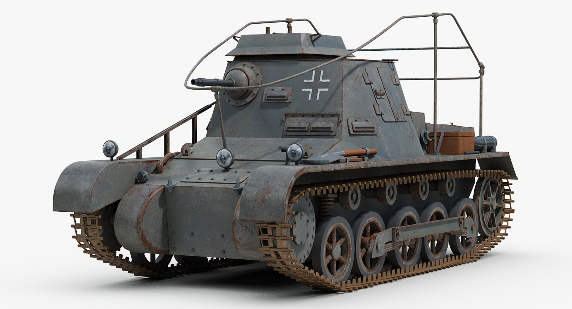 3D Ww2 German Sdkfz 265 Model - TurboSquid 1177775