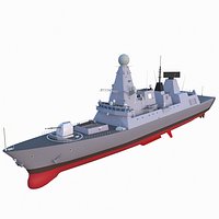 HMS Type 45 Destroyer