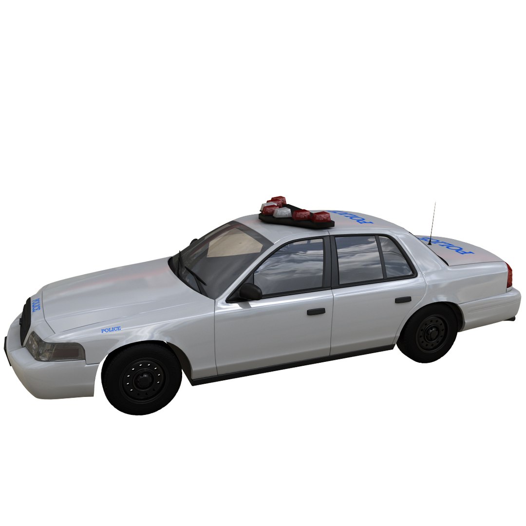 Crown victoria police car 3D - TurboSquid 1151089