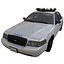 Macchina della polizia di Ford Crown Victoria
