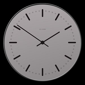 City Hall Clock (1955) by Arne Jacobsen