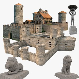 Medieval Buildings and Accessories Pack
