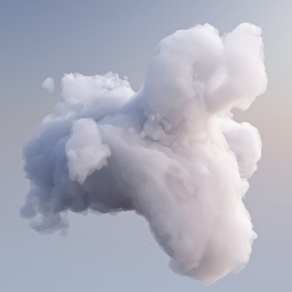 cloud 3 3D model