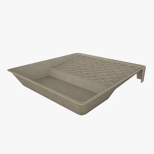 Paint Roller Pan Lowpoly