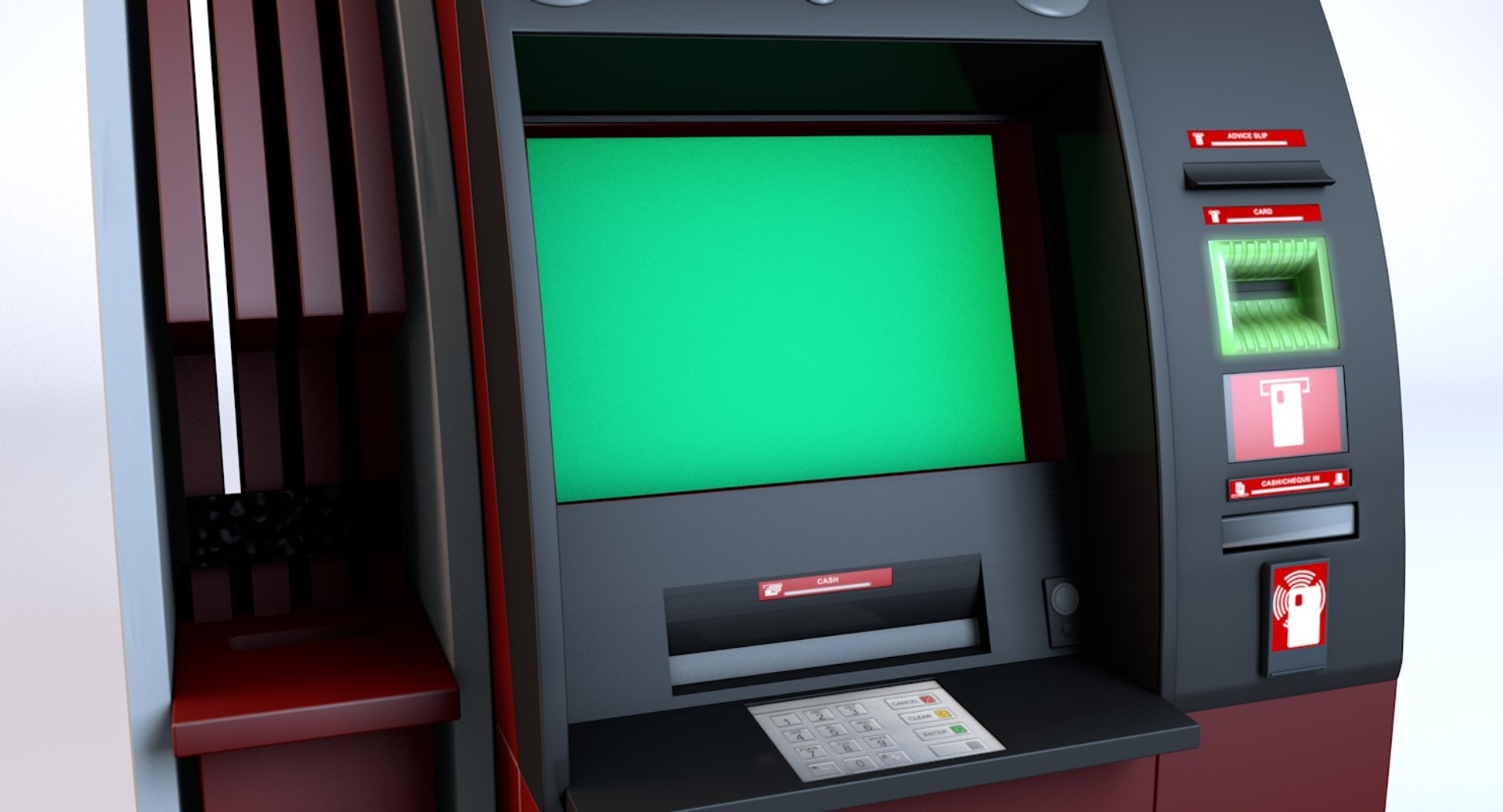 Atm Machine 3D Model - TurboSquid 974723