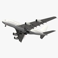 Airbus A380 White Livery