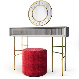 dressing table vanity astoria 3D