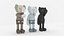 3D Kaws Collection Pack Starwars chinese hairy and etc