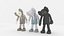 3D Kaws Collection Pack Starwars chinese hairy and etc