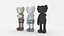 3D Kaws Collection Pack Starwars chinese hairy and etc