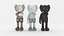 3D Kaws Collection Pack Starwars chinese hairy and etc