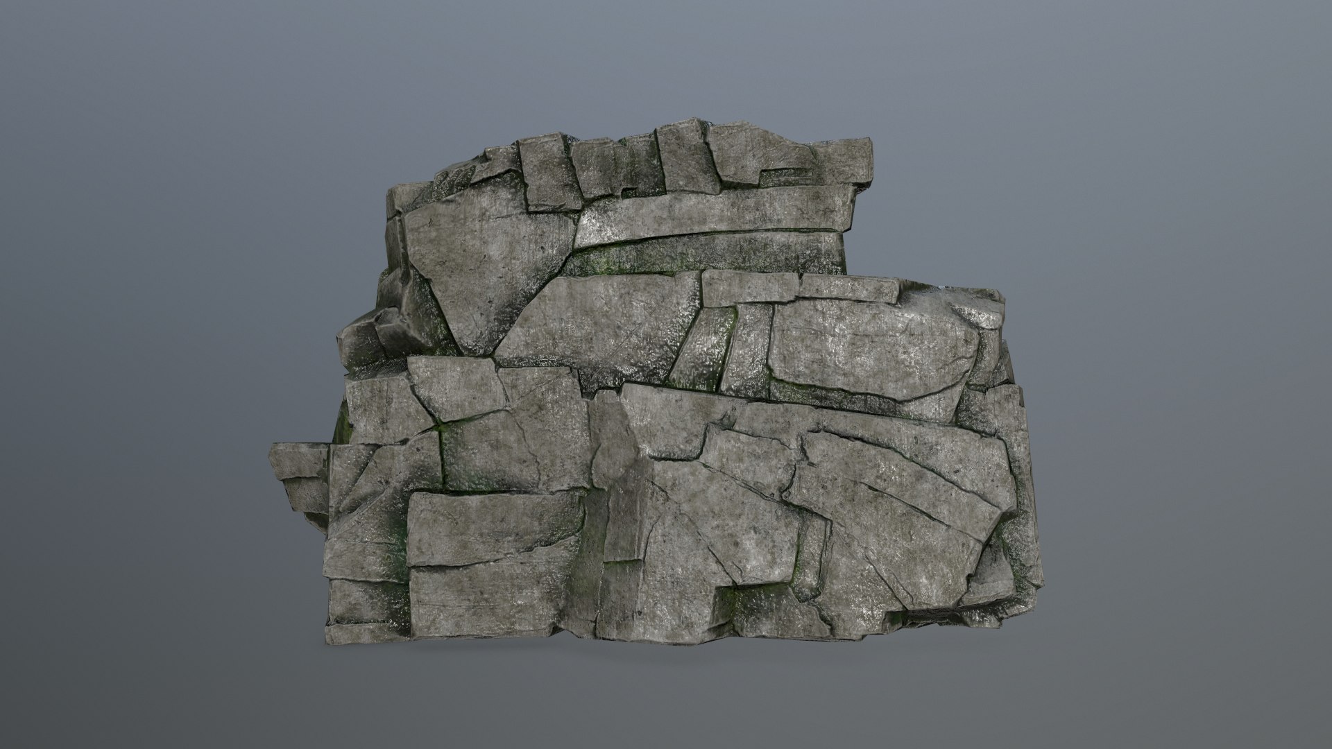 3D stone rock model - TurboSquid 1697112