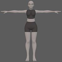 Base mesh woman 31
